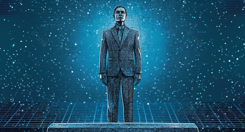 科技星光线条男士站立卡通手绘场景,插画/手绘图,插画/手绘图库,插画/手绘图下载,插画/手绘